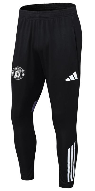 25-26 Man Utd Black Training Long Pants (Have Pocket)
