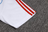 25-26 Bayern White Polo Tracksuit #C2555