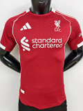 25-26 LIV Home Player Version Soccer Jersey