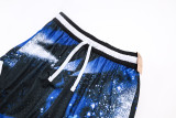 C2506 Jordan Blue Casual Short Pants #星空蓝