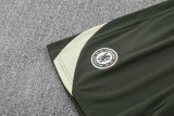 25-26 CHE Army green Tank top and shorts suit