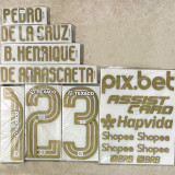 25-26 Flamengo Third Prints Sponsors Fans Soccer Jersey