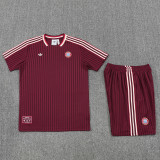 25-26 Bayern Jujube red Training Short Suit