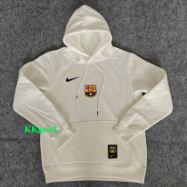 24-25 BAR White Hoody 白色(加绒)彩标