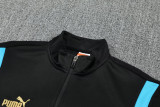 25-26 Marseille Black Jacket Tracksuit