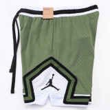 A2502 Jordan Green Casual Short Pants #橄榄绿