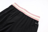 A2501 Jordan Black Pink Casual Short Pants #黑粉色