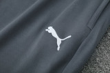 25-26 Man City Dark gray Half Pull Tracksuit (半拉链)
