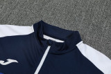 2025 JOM White Half Pull Tracksuit #813(半拉链)