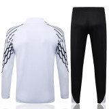 25-26 PSG Jordan White Half Pull Tracksuit #B2574(半拉链)