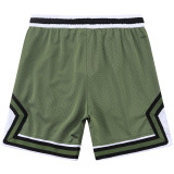 A2502 Jordan Green Casual Short Pants #橄榄绿