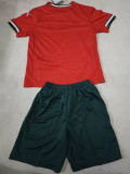 25-26 Portugal Home Kids Soccer Jersey #PM