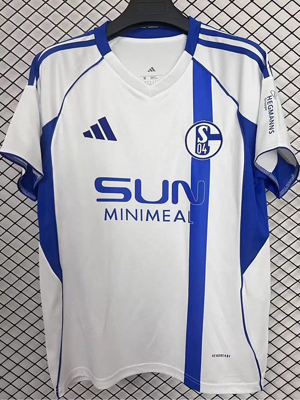 25-26 Schalke 04 Away Fans Soccer Jersey