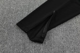 25-26 Marseille Blue black Half Pull Tracksuit (半拉链)