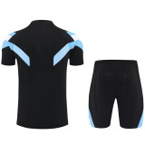 25-26 Argentina Black Training Short Suit