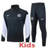 25-26 CHE Dark gray Kids Jacket Tracksuit #E2570(童装)