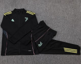 25-26 JUV Black Jacket Tracksuit #A2569