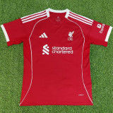 25-26 LIV Home Print CHAMPIONS 24/25&Gold Trophy Fans Soccer Jersey