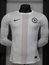 25-26 CHE Away Long Sleeve Player Version Soccer Jersey (长袖球员)