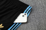 25-26 Argentina Black Training Short Suit