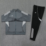 2025 AD Grey Jacket Tracksuit #2319