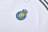 25-26 AL-Nassr White Polo Tracksuit