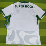 25-26 Sporting Lisbon White Fans Soccer Jersey
