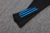 25-26 Lyon Black Half Pull Tracksuit (半拉链)