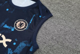 24-25 CHE Royal blue Tank top and shorts suit