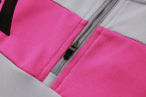 2025 AD Grey Light gray Pull Tracksuit #07(半拉链)