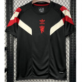 24-25 Man Utd Black Training shirts