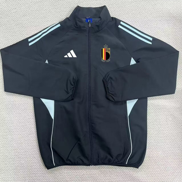 25-26 Belgium Black Windbreaker