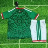 2026 Mexico Home Kids Soccer Jersey
