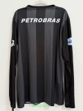 2007 Flamengo GoalKeeper Black Long Sleeve Retro Soccer Jersey (长袖)
