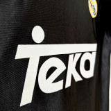 2000-2001 RMA Away Black Retro Soccer Jersey