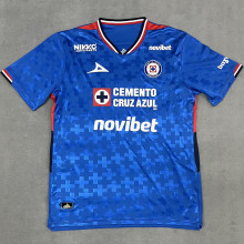 25-26 Cruz Azul Home Fans Soccer Jersey