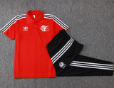 25-26 Flamengo Red Polo Tracksuit #C2517