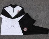25-26 Corinthians White Half Pull Tracksuit #B2567(半拉链)