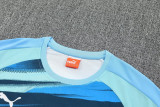 25-26 Marseille Lake blue Training Short Suit