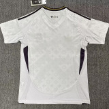 24-25 RMA White Joint Edition Fans Soccer Jersey (紫边)