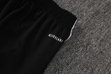 2025 AD Black Half Pull Tracksuit (半拉链)