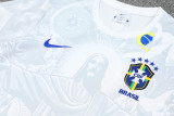 25-26 Brazil White Training Short Suit
