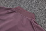 25-26 Man Utd Grey purple Kids Jacket Tracksuit #E2581(童装)