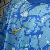 25-26 Corinthians Blue Fans Soccer Jersey