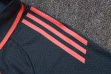 25-26 Bayern Dark gray Polo Tracksuit #C2544