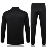 25-26 Man Utd Black Kids Half Pull Tracksuit #E2509(童装)(半拉链)