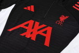 25-26 LIV Black Half Pull Tracksuit (半拉链)