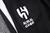 25-26 Al-Hilal Black Half Pull Tracksuit #B2598(半拉链)