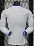 25-26 England Home Long Sleeve Player Version Soccer Jersey (长袖球员)