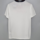 2008-2009 Man Utd  Away White Retro Soccer Jersey